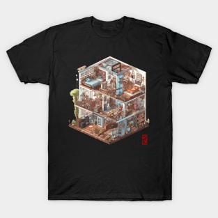 Isometric House T-Shirt